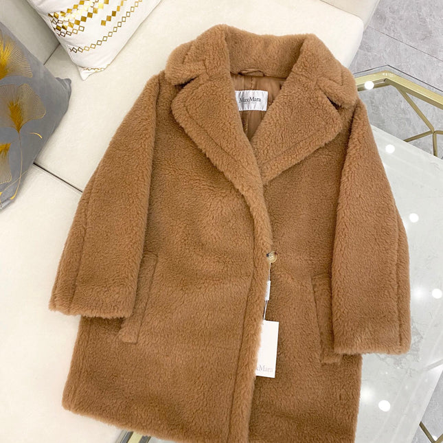 MAX MARA 25S TEDDY SHORT JACKET 077