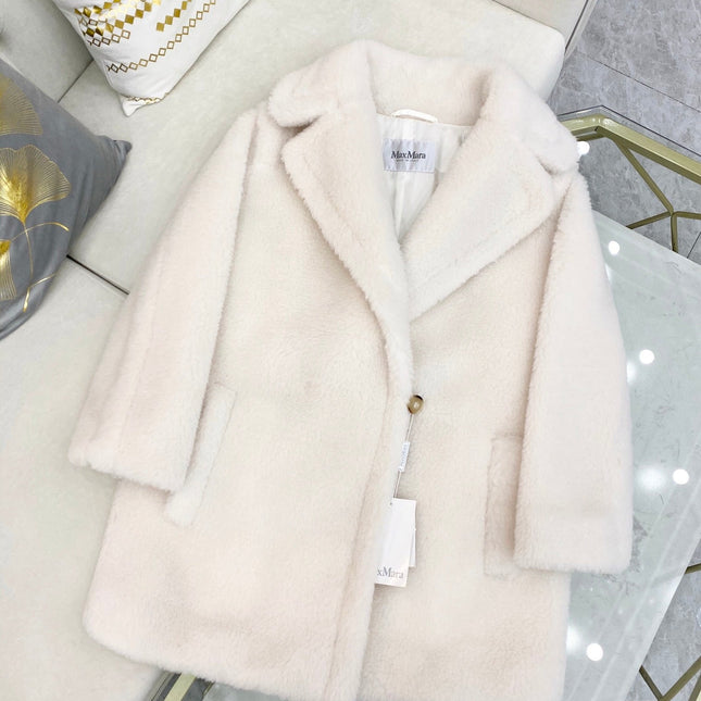 MAX MARA 25S TEDDY SHORT JACKET 078