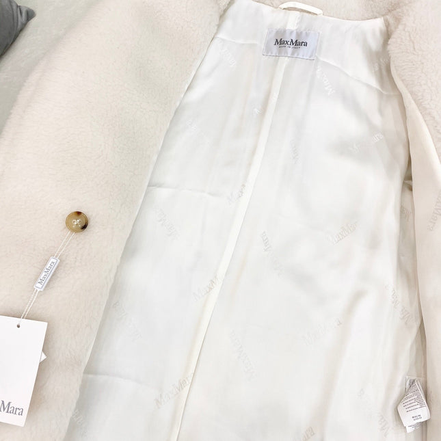 MAX MARA 25S TEDDY SHORT JACKET 078