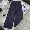 DIOR 26S WIDE-LEG DENIM CARGO PANTS 1377