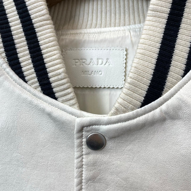 PRADA 25S LEATHER JACKET 418