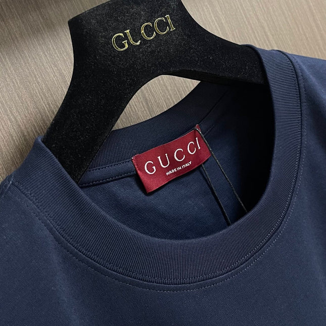 GUCCI 26S SHORT-SLEEVE CREWNECK T-SHIRT 393