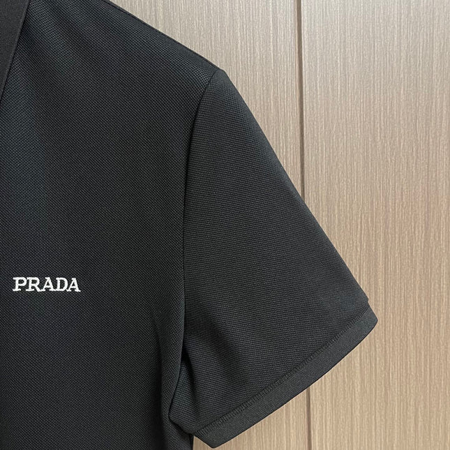 PRADA 26S SHORT-SLEEVE POLO SHIRT STYLE 932