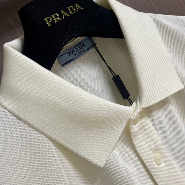 PRADA 26S SHORT-SLEEVE POLO SHIRT STYLE 931