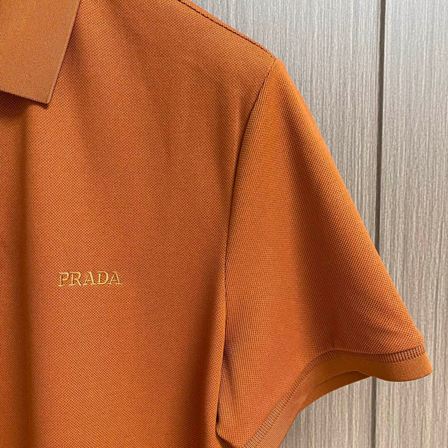PRADA 26S SHORT-SLEEVE POLO SHIRT STYLE 930