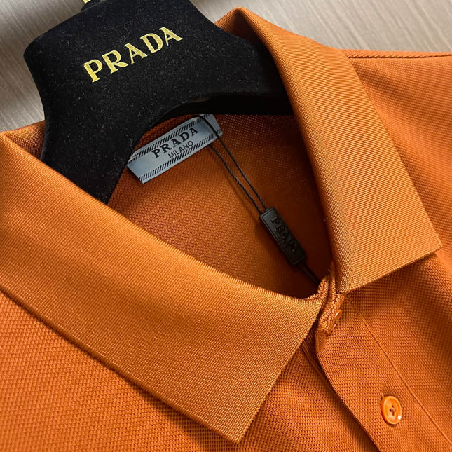 PRADA 26S SHORT-SLEEVE POLO SHIRT STYLE 930
