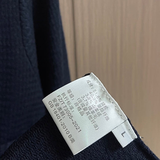 LORO PIANA 26S LONG-SLEEVE KNIT POLO SWEATER 910
