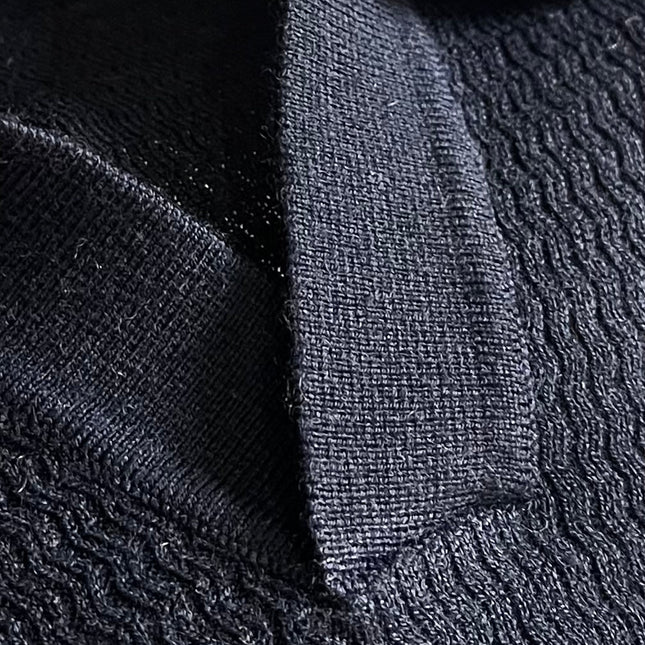 LORO PIANA 26S LONG-SLEEVE KNIT POLO SWEATER 910