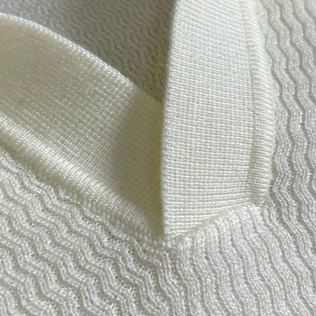 LORO PIANA 26S LONG-SLEEVE KNIT POLO SWEATER 909