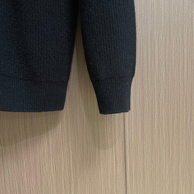 LORO PIANA 26S CREW-NECK KNIT CARDIGAN 907