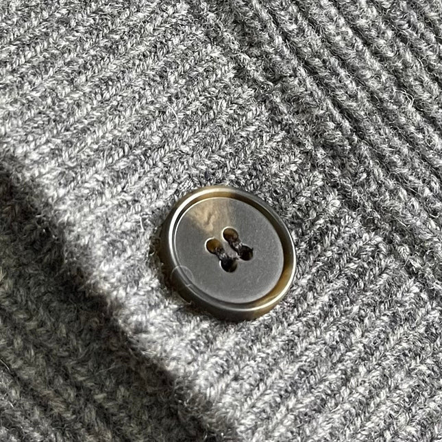 LORO PIANA 26S CREW-NECK KNIT CARDIGAN 906