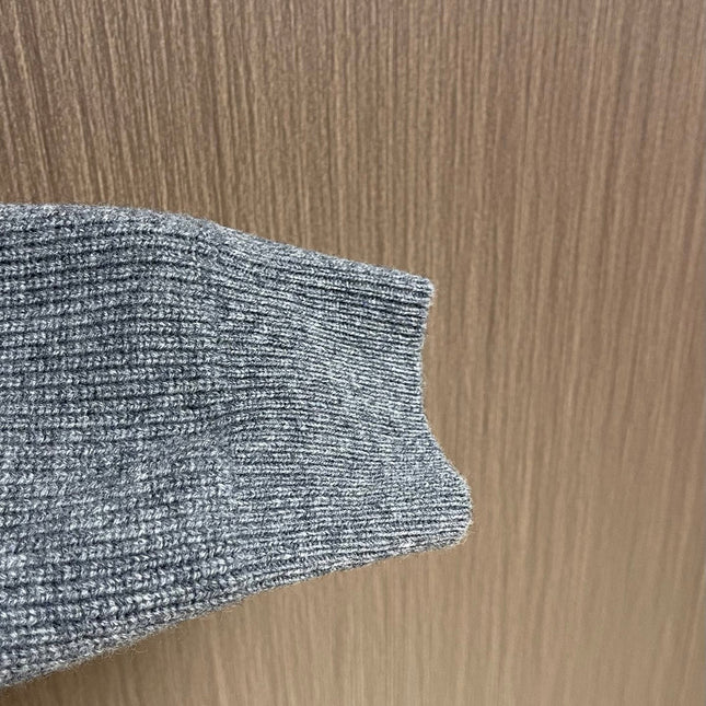 LORO PIANA 26S CREW-NECK KNIT CARDIGAN 906