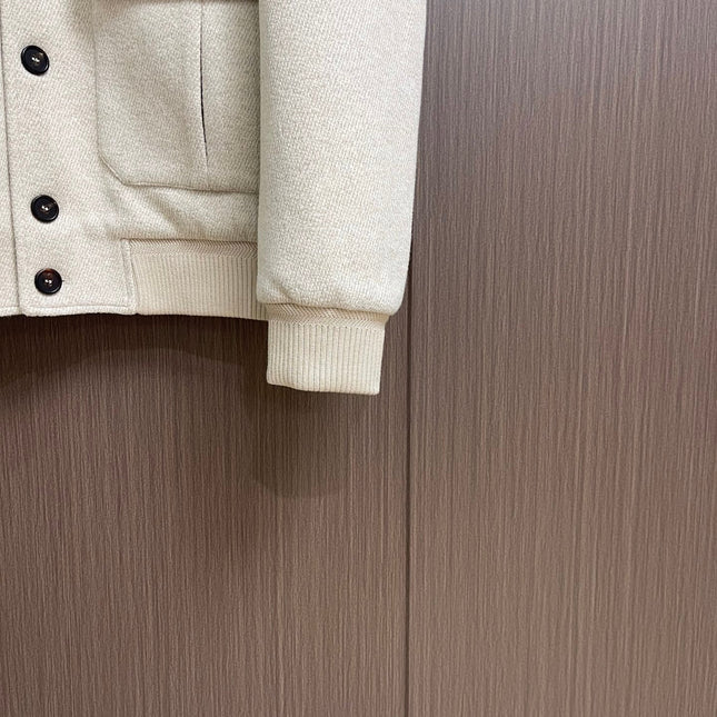 LORO PIANA 26S STAND-COLLAR JACKET 887