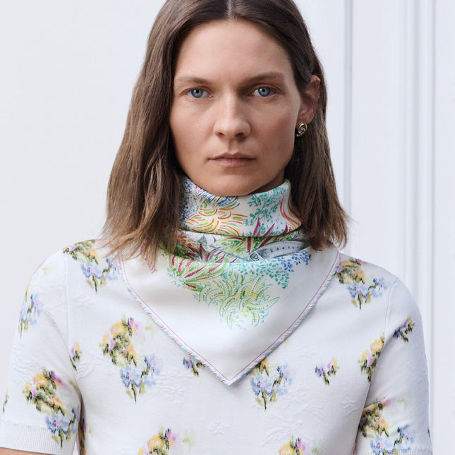 DIOR 26S SCARF 90CM IN SILK 318394