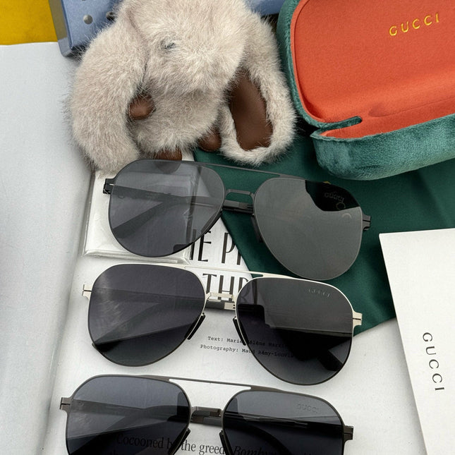 AVIATOR FRAME SUNGLASSES G139 IN METAL