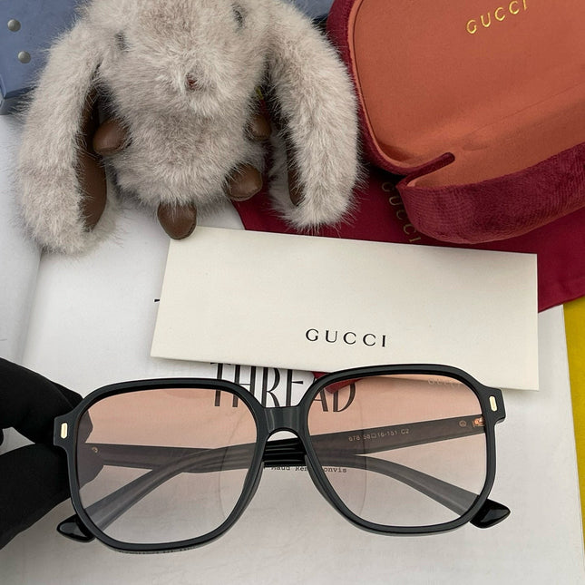 SQUARE FRAME SUNGLASSES G867 IN ACETATE