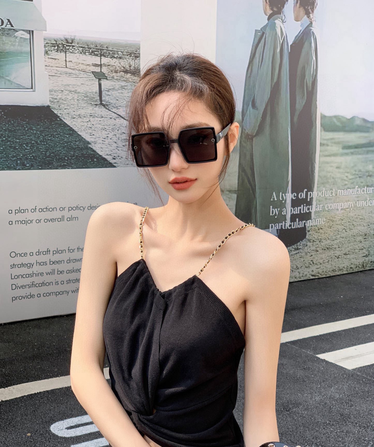 MONTAIGNE SUNGLASS CD9781 IN ACETATE