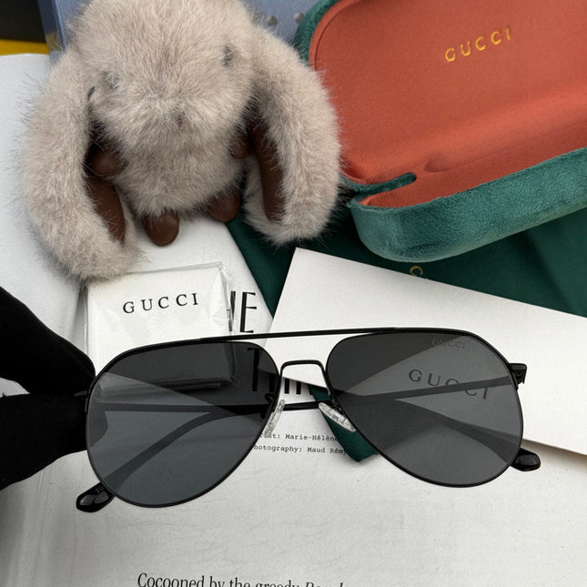 AVIATOR FRAME SUNGLASSES G1702 IN METAL