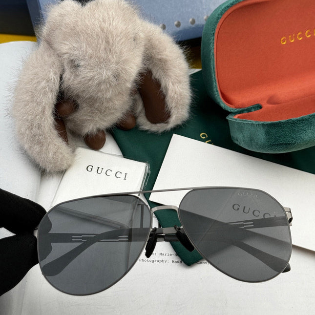 AVIATOR FRAME SUNGLASSES G8882 IN METAL