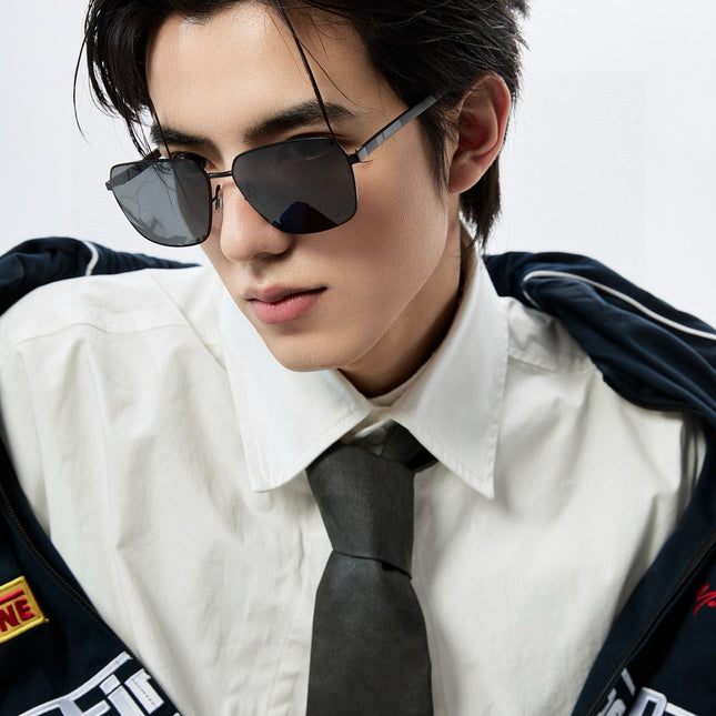 SQUARE FRAME SUNGLASSES G61806 IN METAL