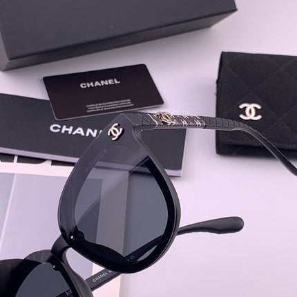 CHANEL 26S ROUND SQUARE FRAME SUNGLASSES IN ACETATE 408296