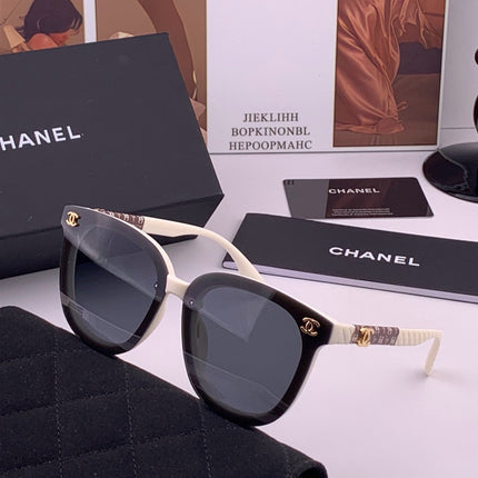 CHANEL 26S ROUND SQUARE FRAME SUNGLASSES IN ACETATE 408297