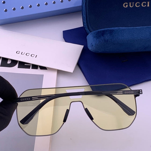 GUCCI 26S AVIATOR FRAME IN METAL 426433