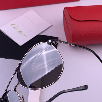 CARTIER 26S AVIATOR FRAME IN METAL 432760