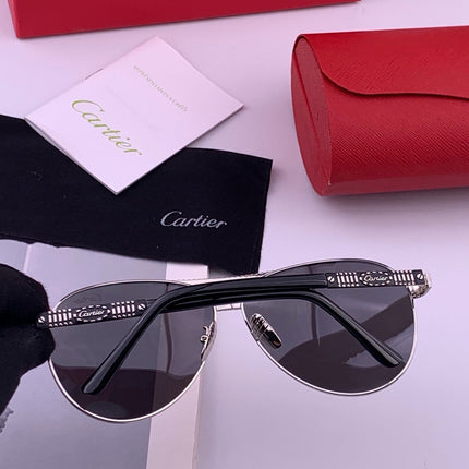 CARTIER 26S AVIATOR FRAME IN METAL 432760