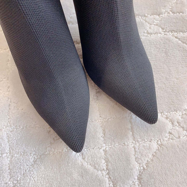 MARGOT BLACK AND GOLD ANKLE BOOT 95 MM