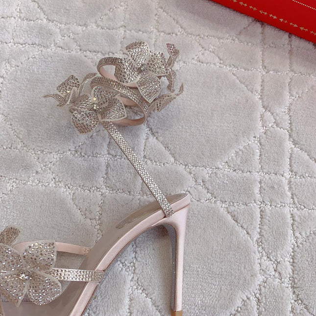 FLORIANE NUDE PINK SANDAL 95 MM