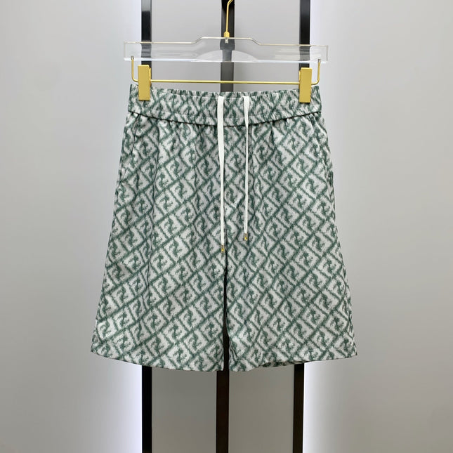 FENDI 26S SHORT SLEEVE COLLARED SHIRT SET 072
