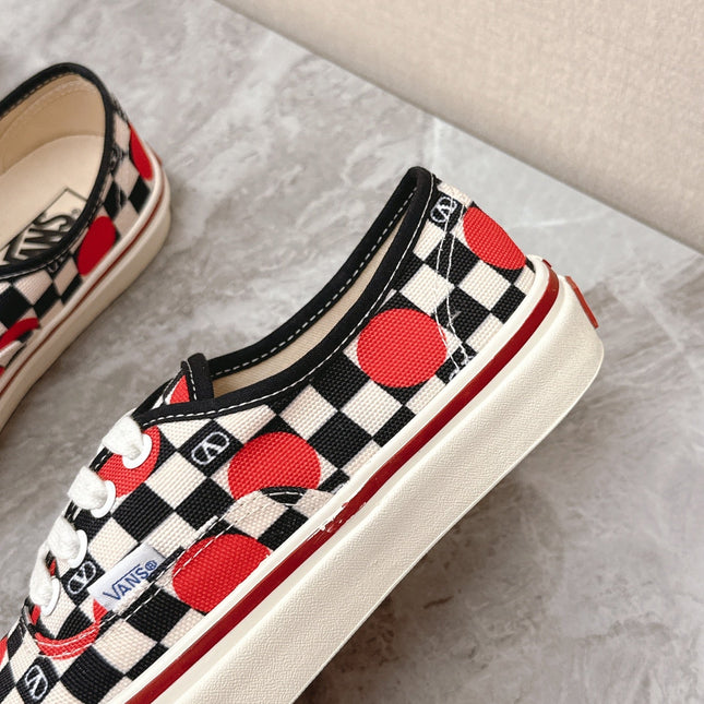 VALENTINO 25S GARAVANI X VANS SNEAKERS IN MULTICOLOR CANVAS