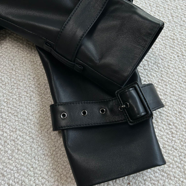 BURBERRY 25S LEATHER JACKET 244