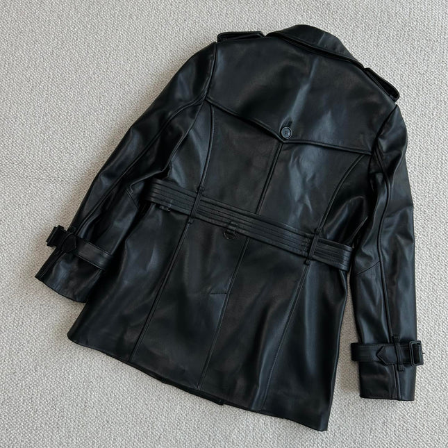 BURBERRY 25S LEATHER JACKET 244