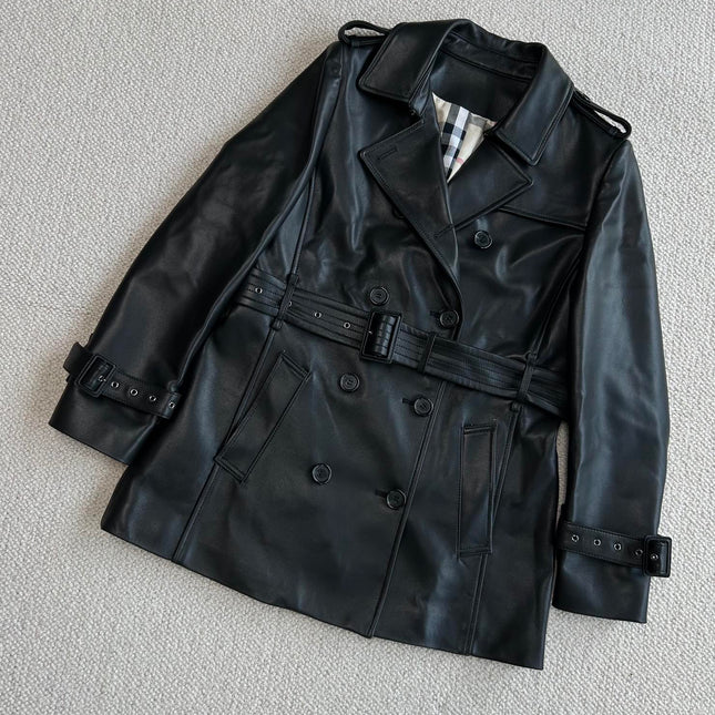 BURBERRY 25S LEATHER JACKET 244