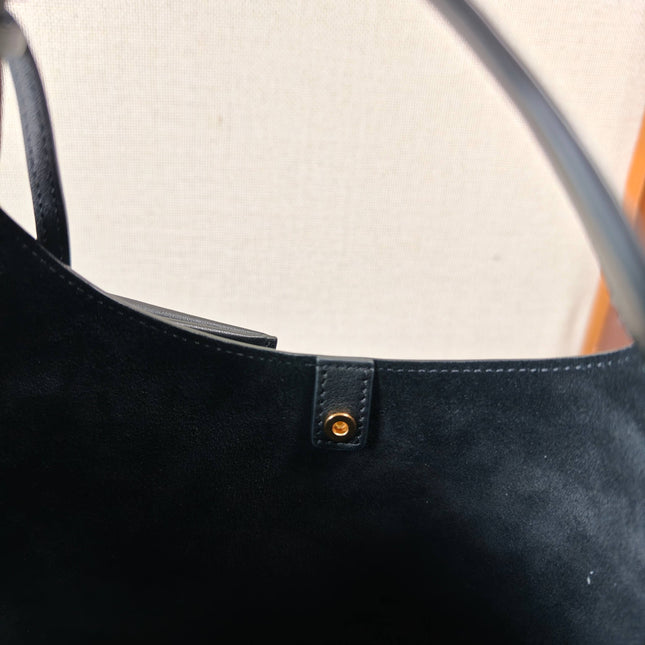 CELINE 26S HOBO BAG 31 IN BLACK CALFSKIN
