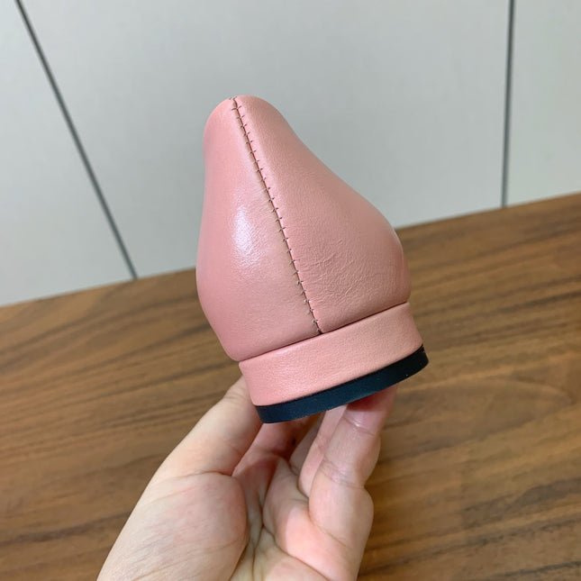 LP 26S BALLET FLATS IN LIGHT PINK CALFSKIN