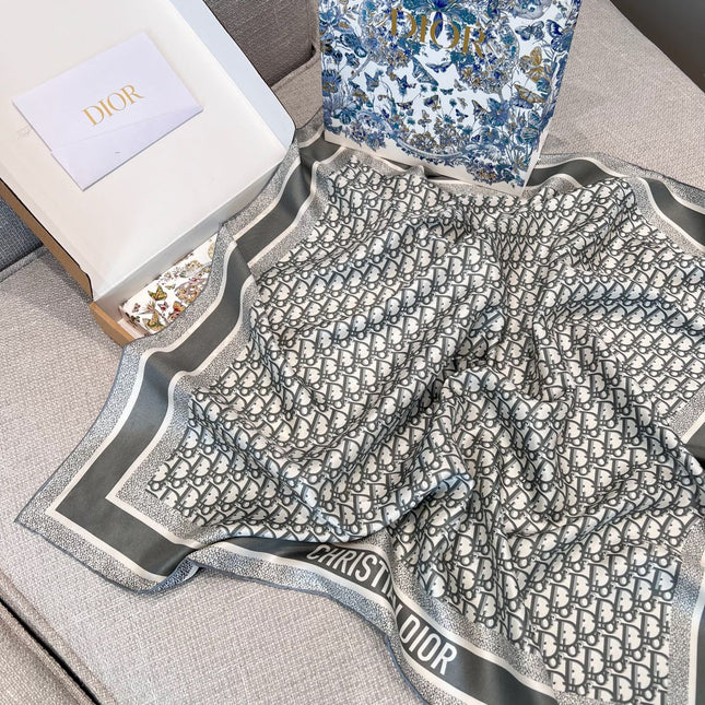 DIOR 26S SCARF 90CM IN SILK 167896