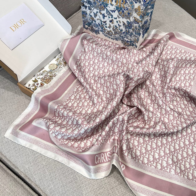 DIOR 26S SCARF 90CM IN SILK 167897