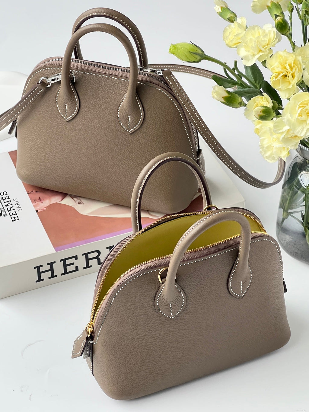HM 25S BOLIDE 18 CM IN TAUPE BROWN TOGO