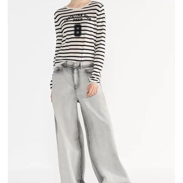 DIOR 25S STRIPED KNITTED SWEATER 765