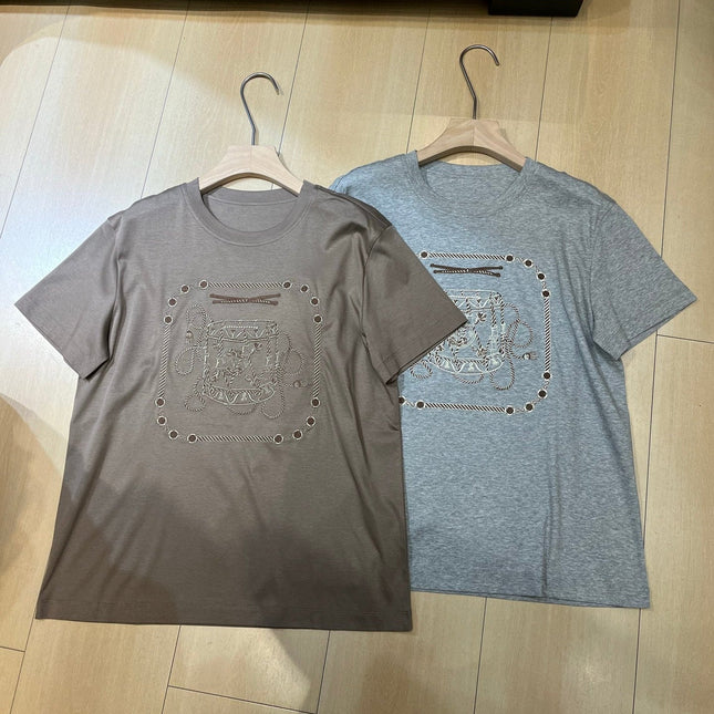 HERMES 25S CREW NECK T-SHIRT 419