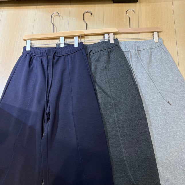 LORO PIANA 26S BARREL LEG WIDE PANTS 853