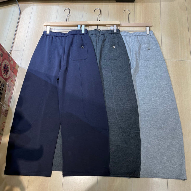 LORO PIANA 26S BARREL LEG WIDE PANTS 853