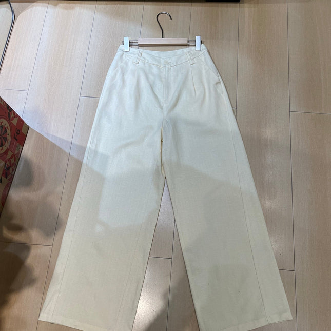 LORO PIANA 26S LINEN PANTS 835