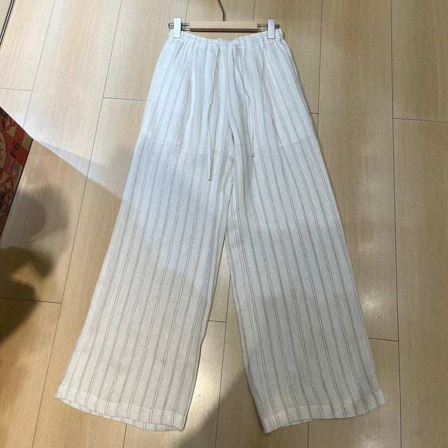 LORO PIANA 26S LINEN PANTS 834
