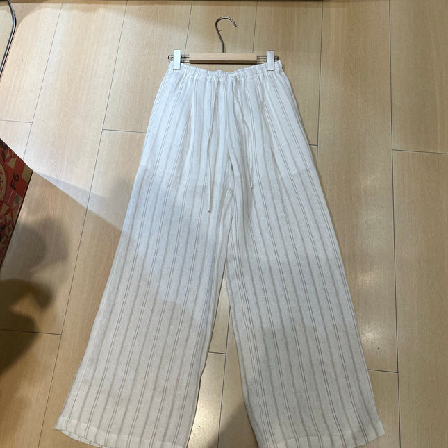 LORO PIANA 26S LINEN PANTS 834