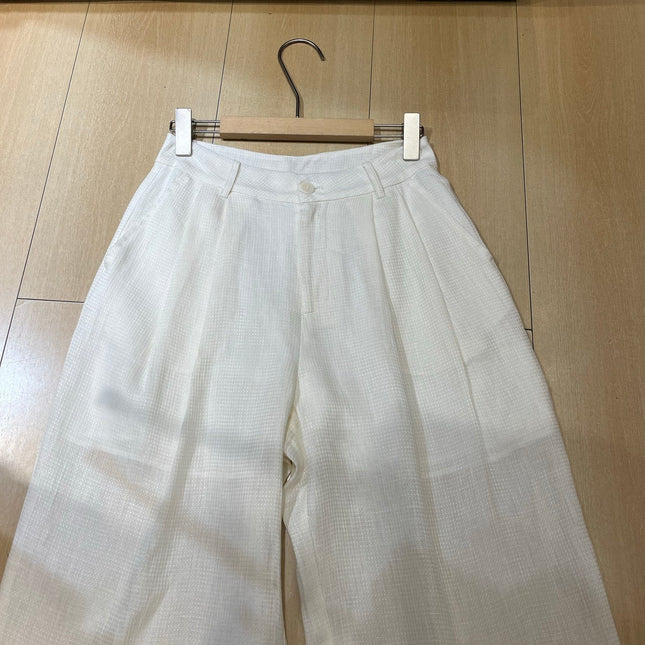 LORO PIANA 26S LINEN PANTS 831