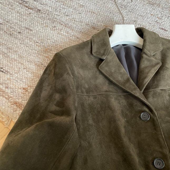PRADA 25S SUEDE JACKET 401